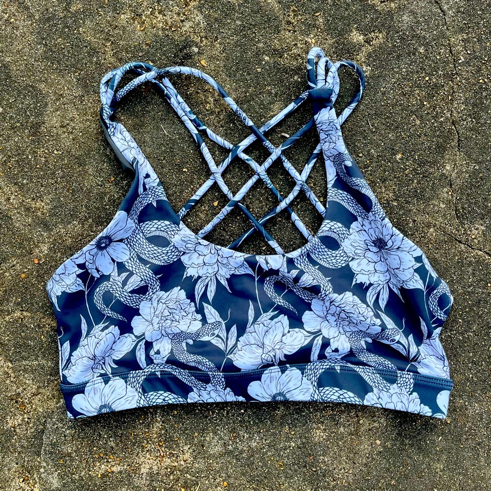 Feed Me Fight Me sports bra